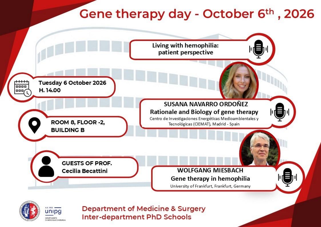 Pubblicazione ADE: “Gene therapy day”