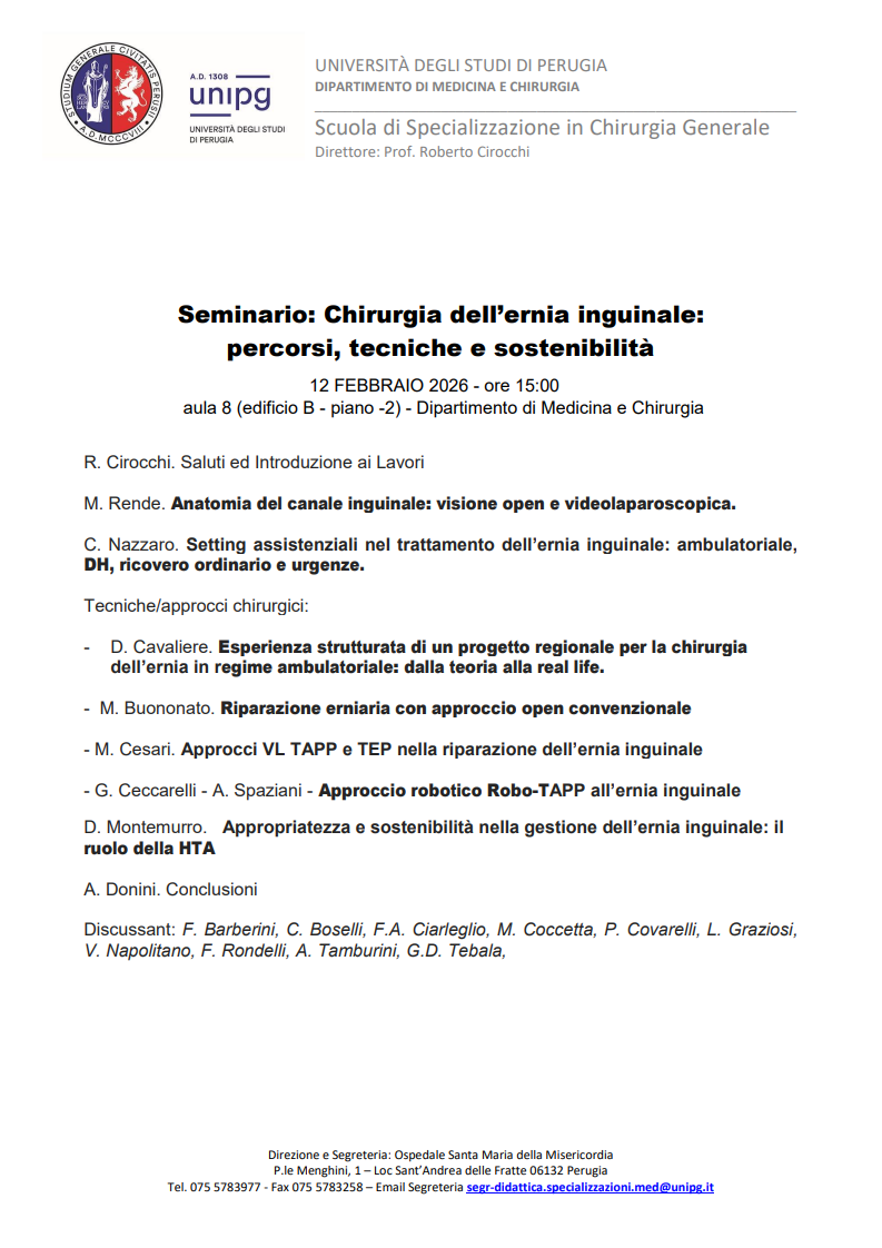 Chirurgia dell'ernia inguinale