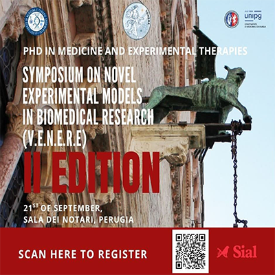 SYMPOSIUM ON NOVEL EXPERIMENTAL MODELS IN BIOMEDICAL RESEARCH (V.E.N.E.R.E)  - II EDITION -