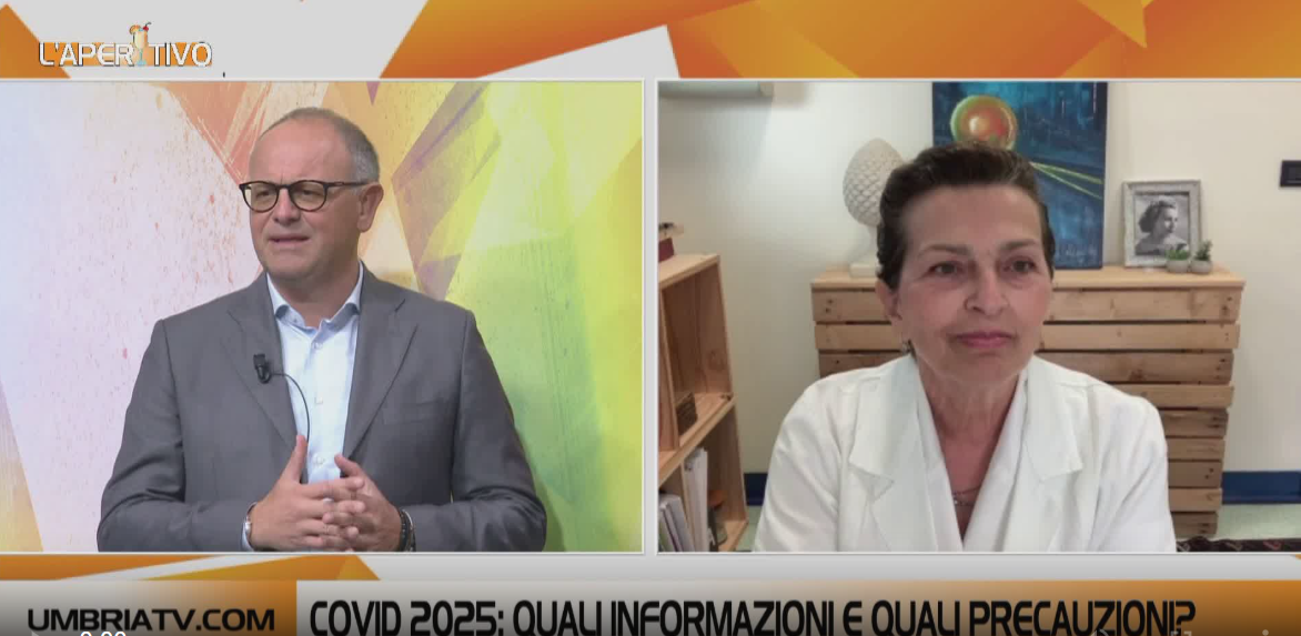 Covid 2025: crescono casi, a UTV ne parla prof.ssa Mencacci - Umbria TV