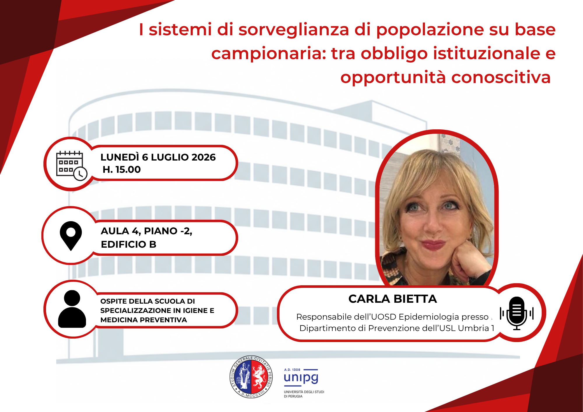 &ldquo;I sistemi di sorveglianza di popolazione su base campionaria: tra obbligo istituzionale e opportunit&agrave; conoscitiva